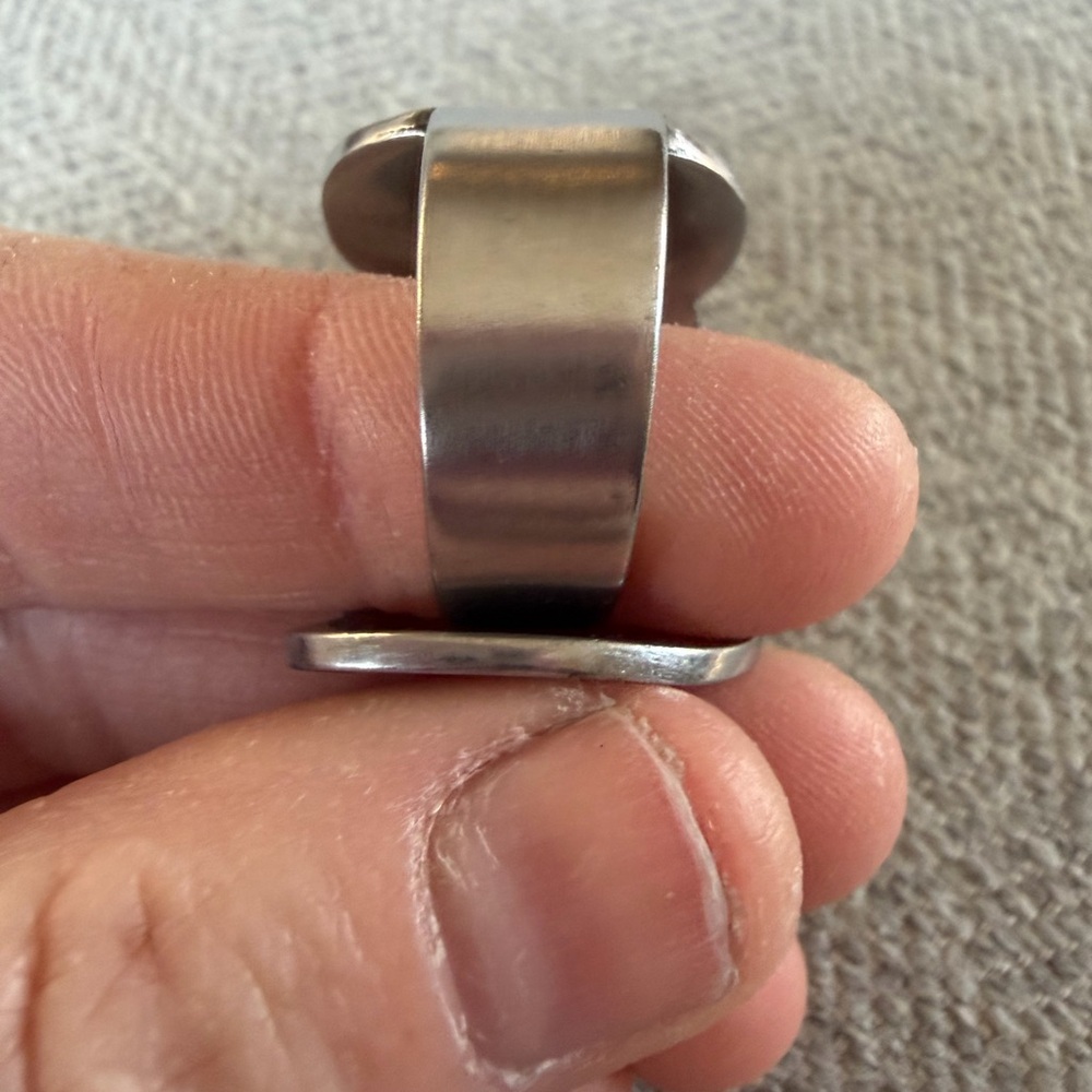 Smurf Spoon Ring Size 9 - Picture 12 of 13